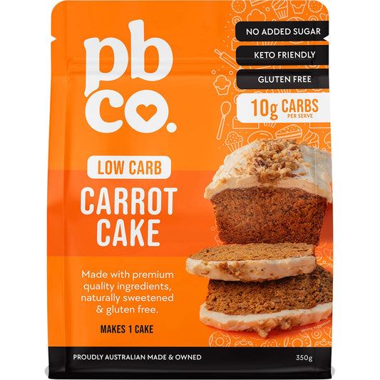 PBco- Carrot Cake Mix Low Carb-350g