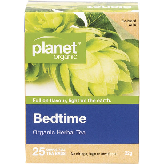 Planet Organic- Bedtime Herbal Tea Bags-25pk