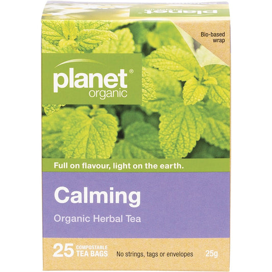 Planet Organic- Calming Herbal Tea Bags-25pk