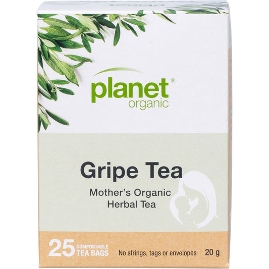 Planet Organic- Gripe Tea Herbal Tea Bags-25pk