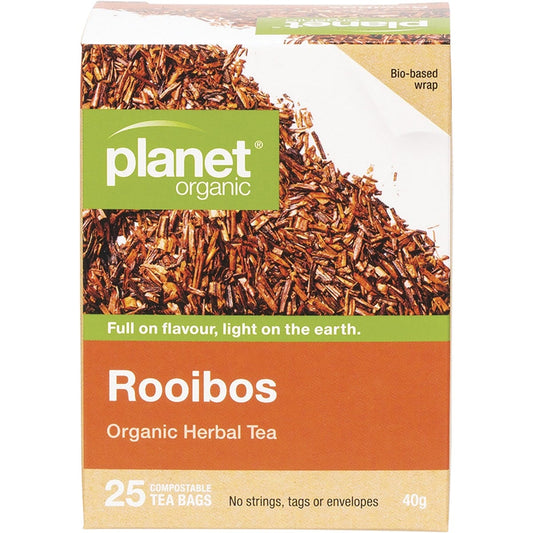 Planet Organic- Rooibos Herbal Tea Bags-25pk