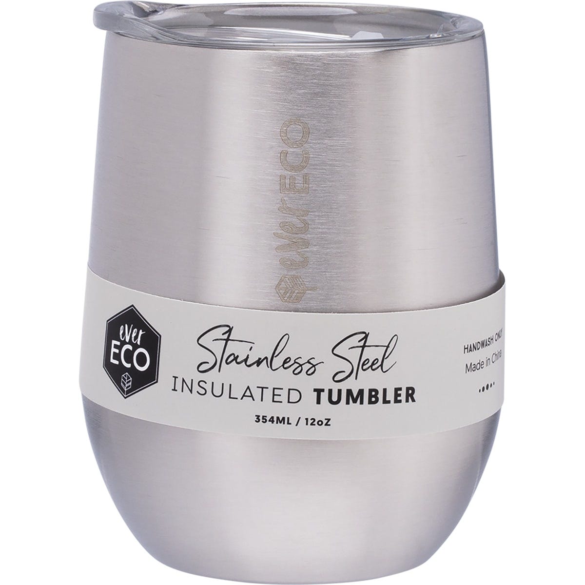Ever Eco- Insulated Tumbler Brushed Stainless-354ml