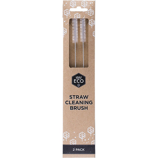 Ever Eco- Straw Cleaning Brush Set-2pk