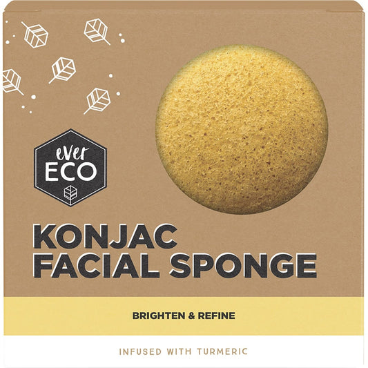 Ever Eco- Konjac Facial Sponge Turmeric