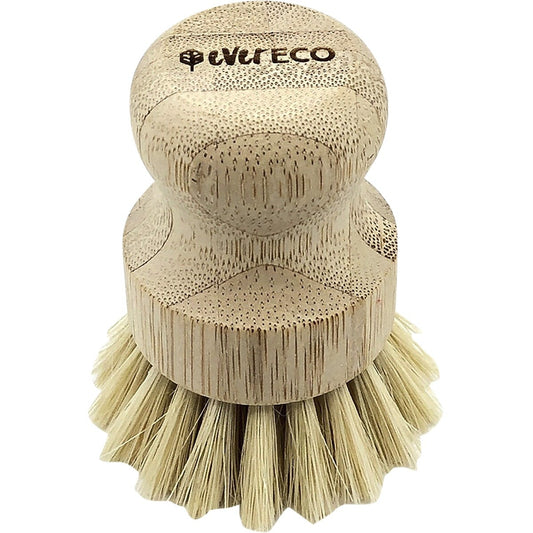 Ever Eco- Veggie Scrubber Bamboo Handle, Sisal Bristles