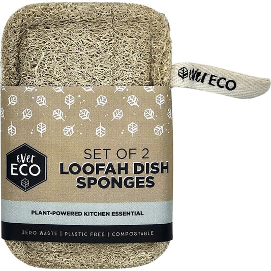 Ever Eco- Loofah Dish Sponges-2pk