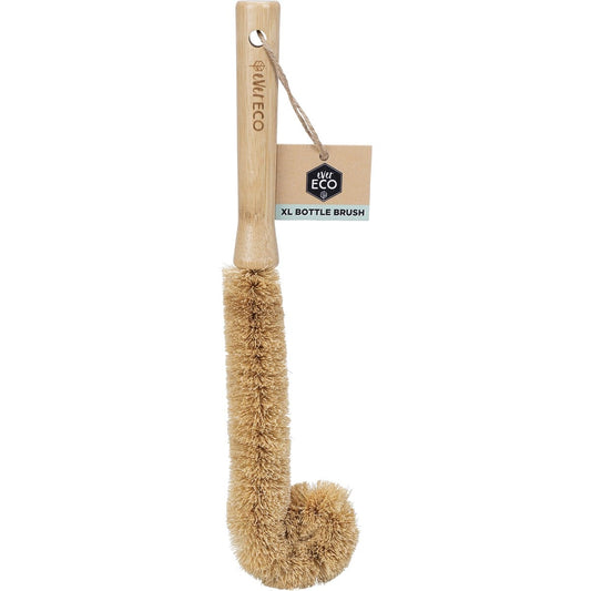 Ever Eco- XL Bottle Brush Bamboo Handle, Coconut Bristles