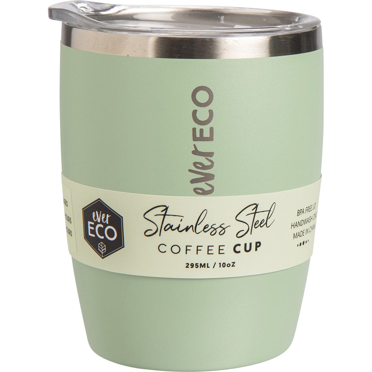 Ever Eco- Insulated Coffee Cup Sage-295ml