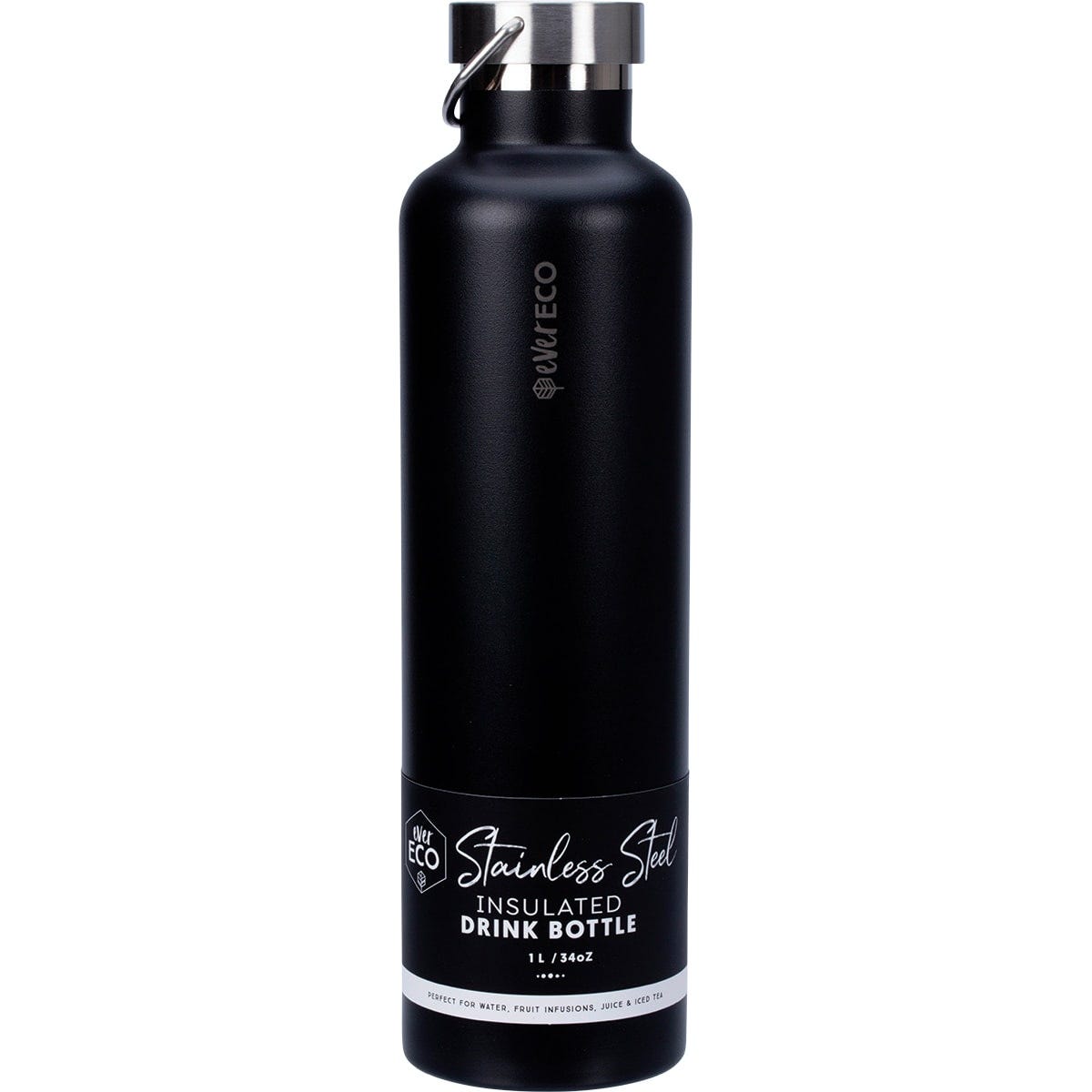 Ever Eco- Insulated Stainless Steel Bottle Onyx-1ltr