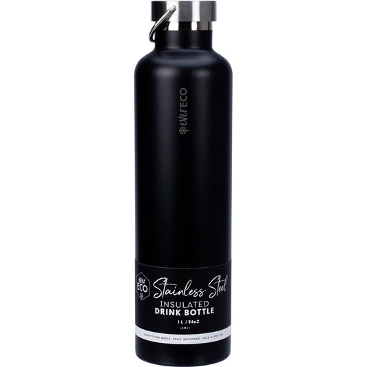 Ever Eco- Insulated Stainless Steel Bottle Onyx-1ltr