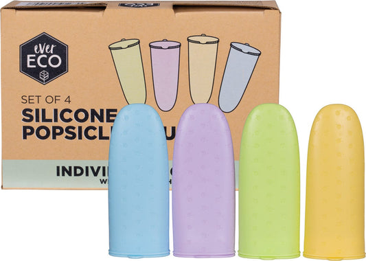 Ever Eco- Silicone Popsicle Moulds-4pk