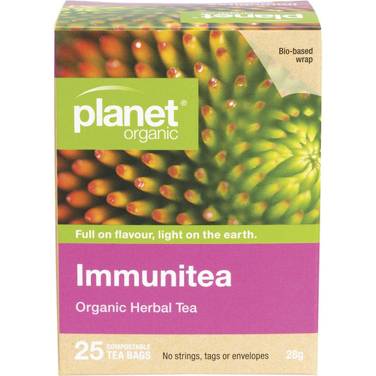 Planet Organic- Immunitea Herbal Tea Bags-25pk