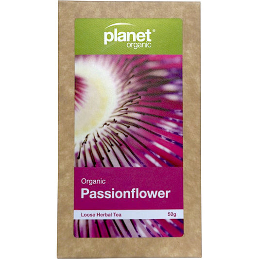Planet Organic- Passionflower Herbal Loose Leaf Tea-50g