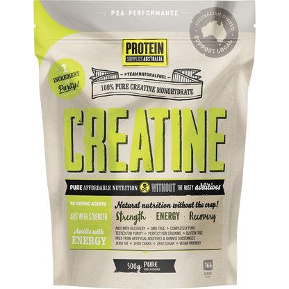 Protein Supplies Australia- Creatine Monohydrate Pure-500g