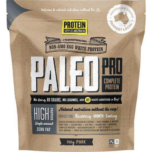 Protein Supplies Australia- PaleoPro Egg White Protein Pure-900g