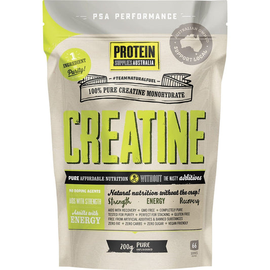 Protein Supplies Australia- Creatine Monohydrate Pure-200g