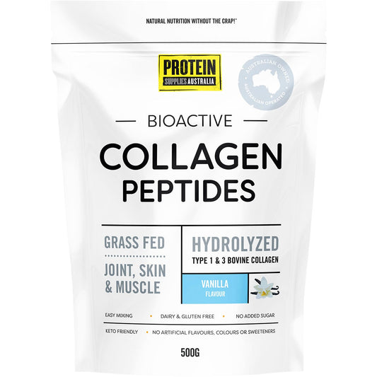 Protein Supplies Australia- Collagen Vanilla-500g