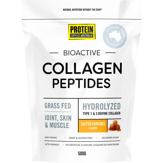 Protein Supplies Australia- Collagen Salted Caramel-500g