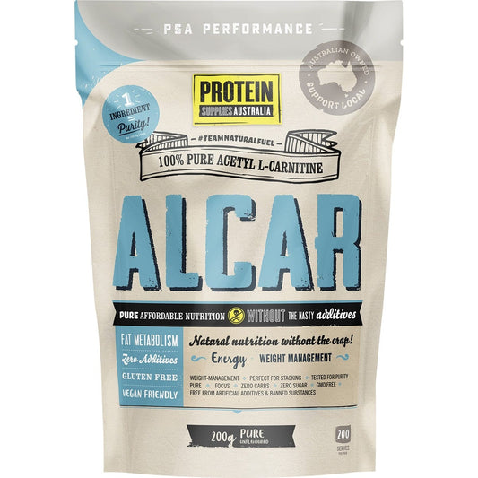 Protein Supplies Australia- Alcar Acetyl L-Carnitine Pure-200g