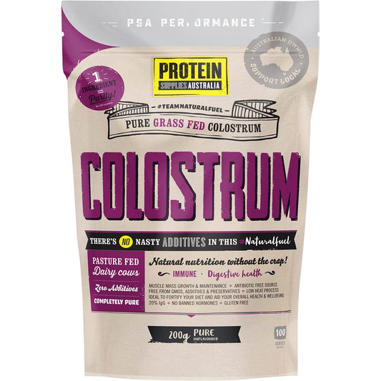 Protein Supplies Australia- Colostrum Grass Fed Pure-200g