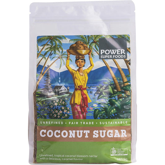 Power Super Foods- Coconut Sugar Certified Organic-1kg