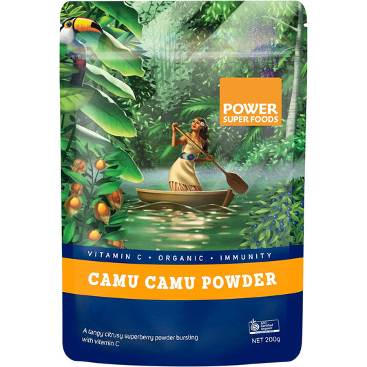 Power Super Foods- Camu Camu Powder Certified Organic -200g