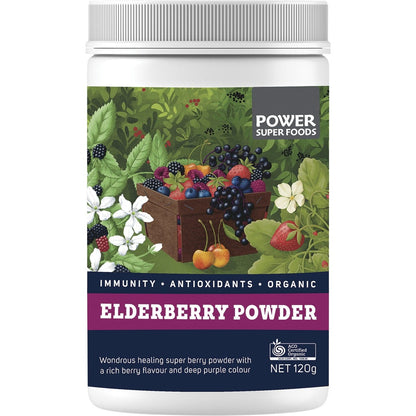 Power Super Foods- Wild Blueberry Powder Certified Organic -120g