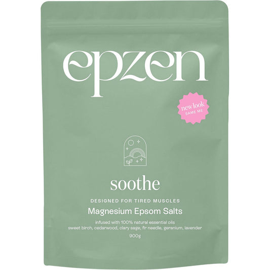 Epzen- Magnesium Epsom Salts Soothe-900g