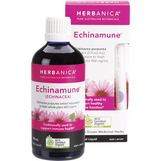 PPC Herbs- Herbanica Herbal Tincture Echinamune Echinacea-100ml