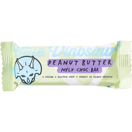 Blue Dinosaur- Peanut Butter & Mylk Chocolate Vegan Protein Bar-12x45g