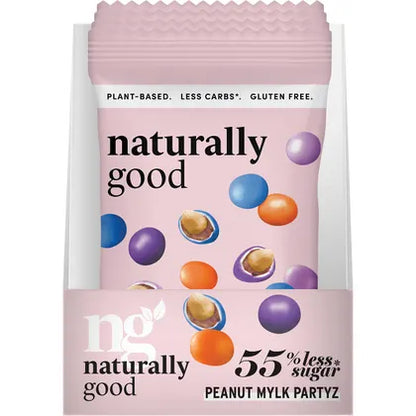 Naturally Good- Peanut Mylk Partyz 55% less sugar-10x45g
