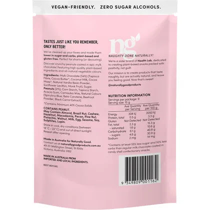 Naturally Good- Peanut Mylk Partyz 55% less sugar-6x135g