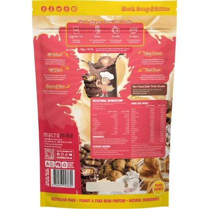 MACRO MIKE- Peanut Plant Protein Sample Pack-8x40g