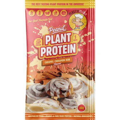 MACRO MIKE- Peanut Plant Protein Sample Pack-8x40g