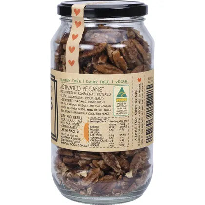 Mindful Foods- Pecans Organic & Activated-420g