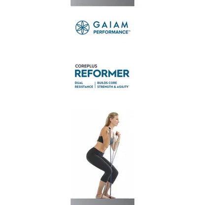 Gaiam- Pilates Reformer 4-Loop Design and Multiple Grips