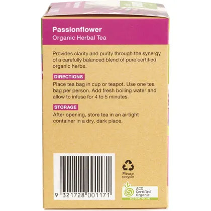 Planet Organic- Passionflower Herbal Tea Bags-25pk