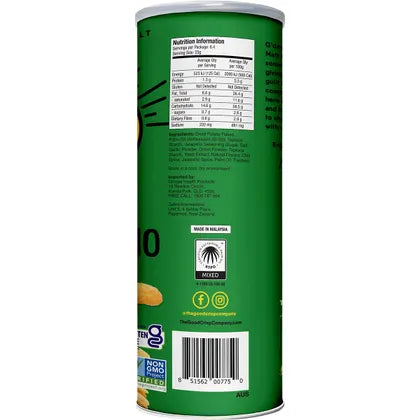 The Good Crisp Company- Potato Crisps Spicy Jalapeno-8x160g