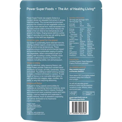 Power Super Foods- Dulse Flakes Certified Organic -150g