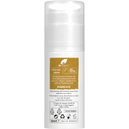 Dr. Organic- Pro Collagen Plus+ Anti Ageing Moisturiser Black Pearl-50ml