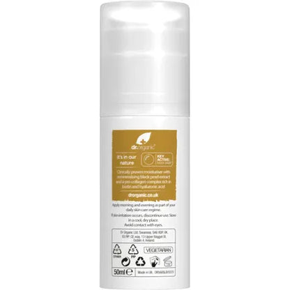 Dr. Organic- Pro Collagen Plus+ Anti Ageing Moisturiser Black Pearl-50ml
