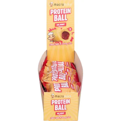 MACRO MIKE- Protein Ball Jam Donut-12x40g