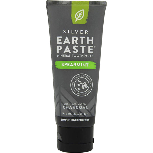 Redmond- Earthpaste Toothpaste with Silver Spearmint & Charcoal-113g