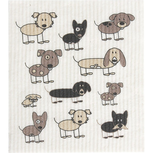 Retrokitchen- 100% Compostable Sponge Cloth Dogs