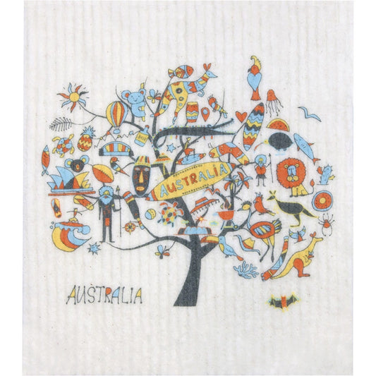 Retrokitchen- 100% Compostable Sponge Cloth Australia Tree