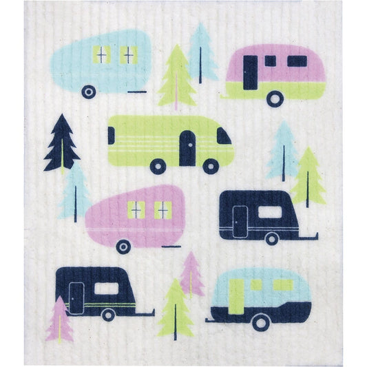 Retrokitchen- 100% Compostable Sponge Cloth Caravan