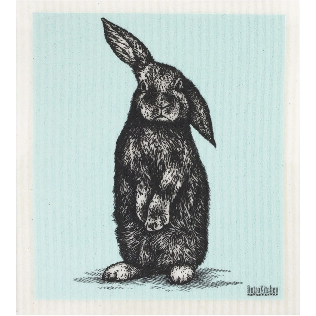 Retrokitchen- 100% Compostable Sponge Cloth Rabbit
