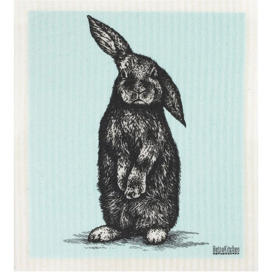 Retrokitchen- 100% Compostable Sponge Cloth Rabbit