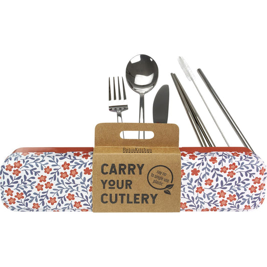 Retrokitchen- Blossom Stainless Steel Cutlery Set