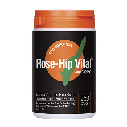 Rose-Hip Vital- Arthritis Pain Relief Capsules-250 Caps